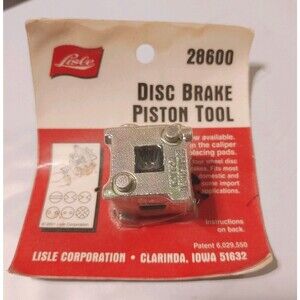 Lisle 28600 ~ Disc Brake Piston Tool Sealed in Pkg